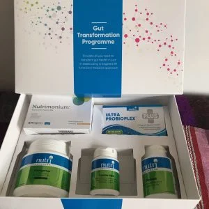 Gut Transformation 6 week Supplement Bundle With Meal Plans.